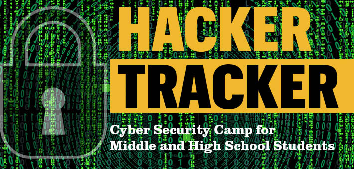 Hacker Tracker cyber security camp for middle and high school students